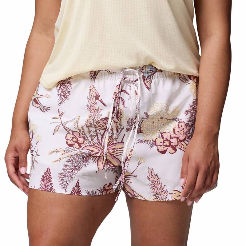 コロンビア レディース ボトムス ハーフパンツ・ショーツ プラスサイズ プリント ショートパンツ Plusize Columbia Bogata Bay Print II Shortsea Salt