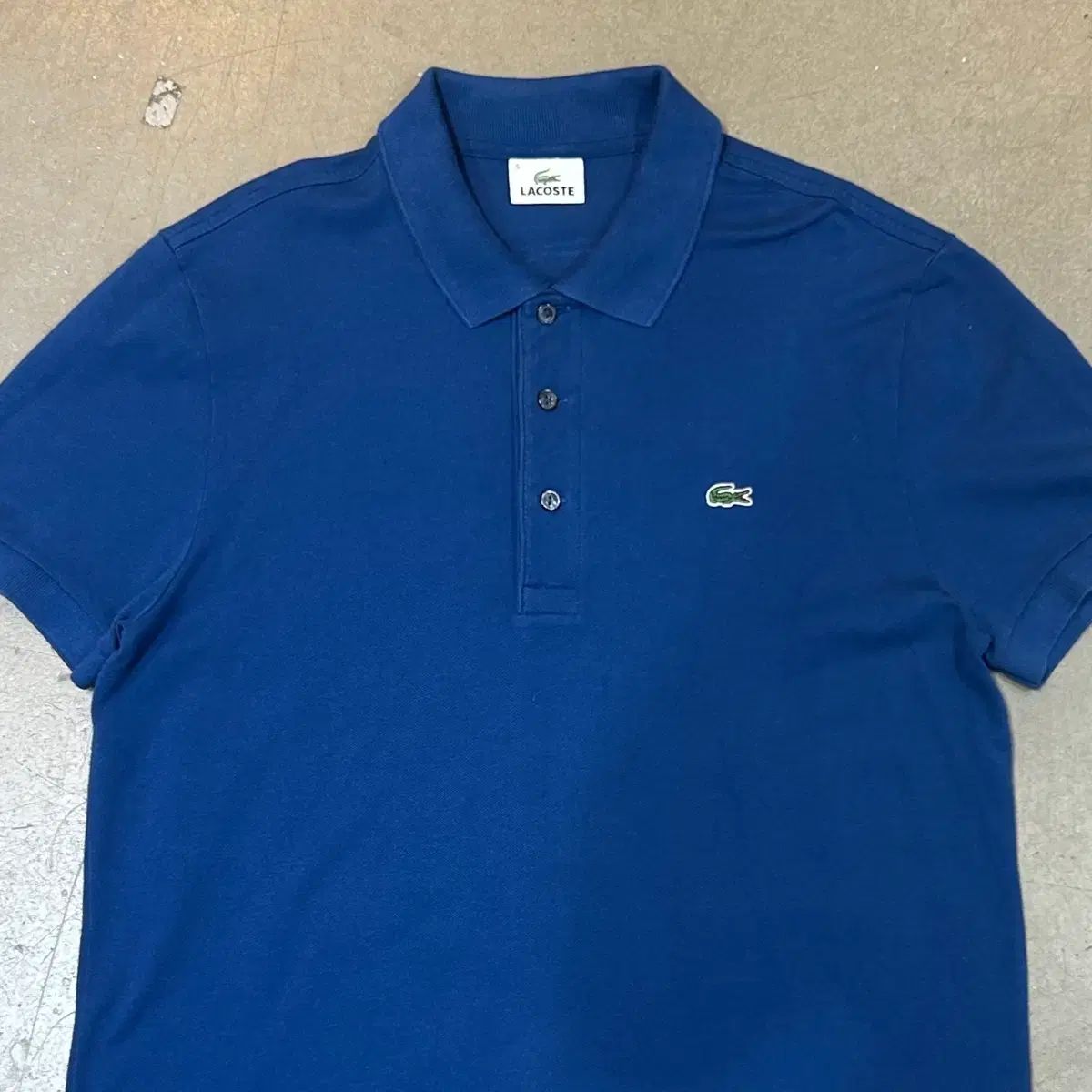 5 ラコステ ダークブルー KARA 半袖Tシャツ
