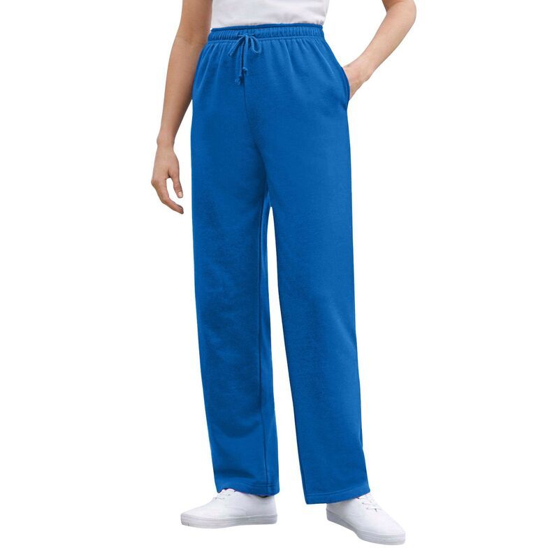 ウーマン ウィズイン レディース ボトムス カジュアルパンツ プラスサイズ プチ フリース Woman Within Womens Plusize Petite Better Fleece Sweat