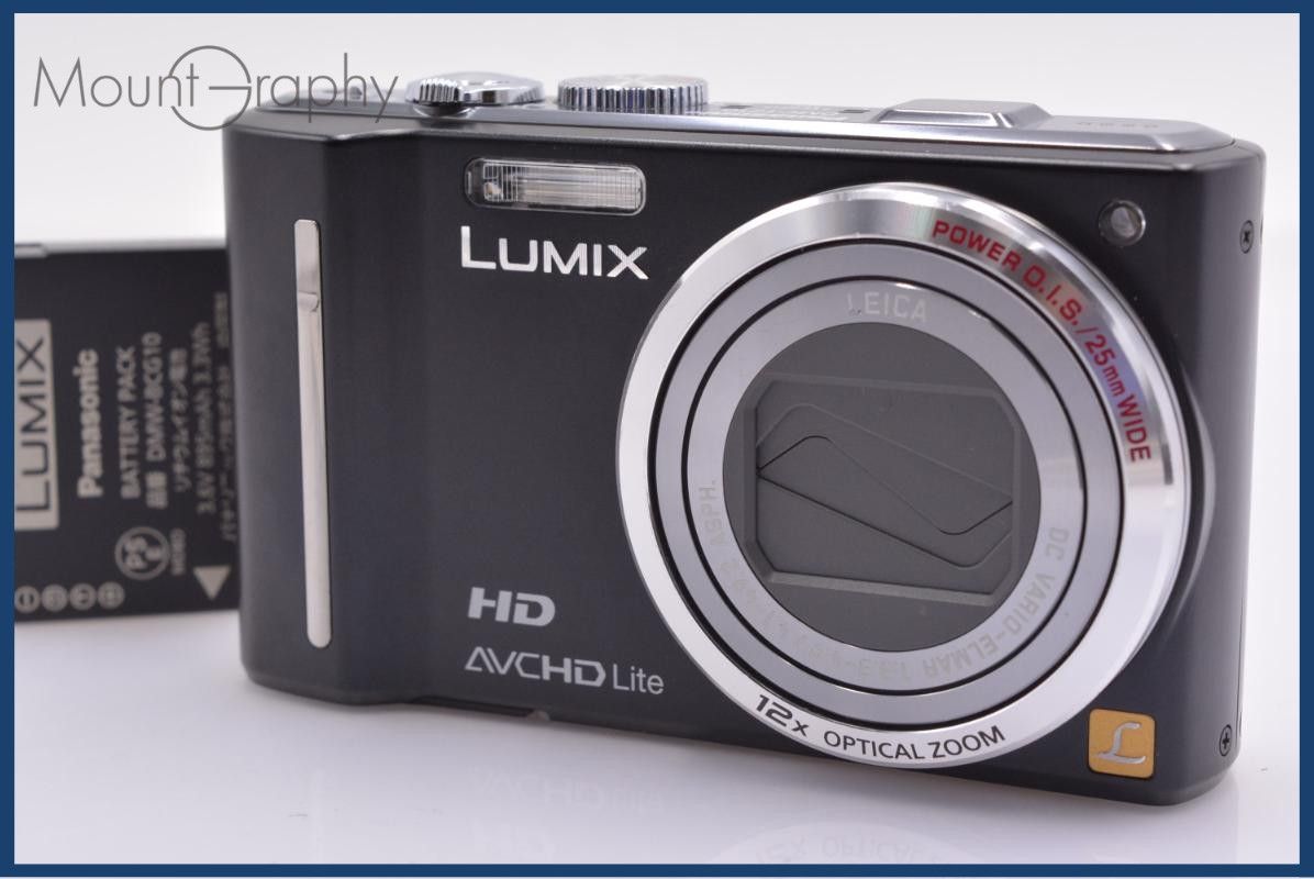 パナソニック Panasonic LUMIX DMC-TZ10 12X バッテリー付属 同梱無料 #ks314