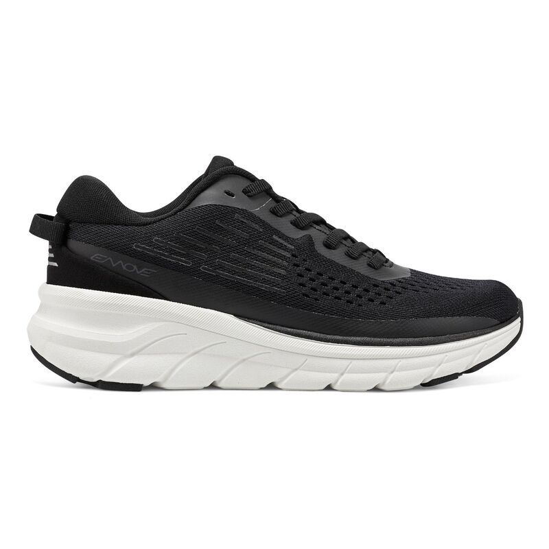 イージースピリット レディース シューズ スニーカー レース Easy Spirit Womens Mel EMOVE LaceUp Sneakers Black ブラック