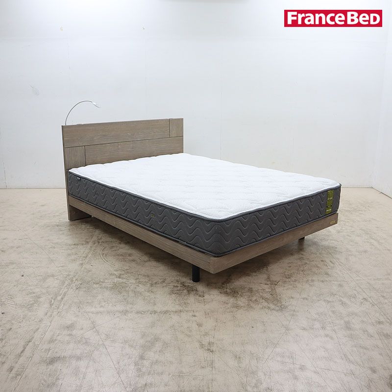 展示品 FranceBed フランスベッド LT-5500 プロウォール ミディアムソフト/ライフトリートメント ダブルベッド 40万