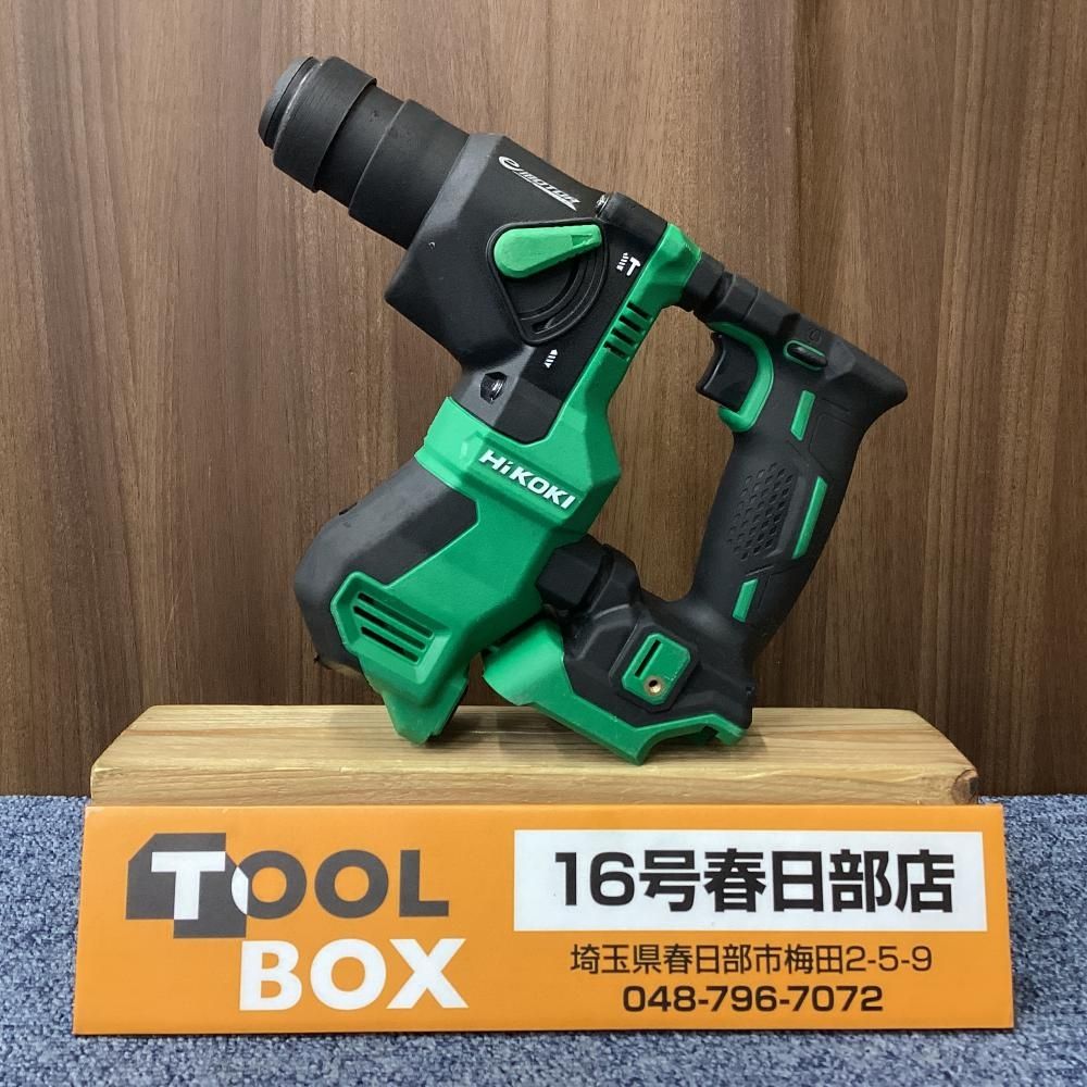 【中古】HiKOKI/ハイコーキ DH18DPA(NN) 18㎜ 18Vコードレスロータリハンマドリル 【201】