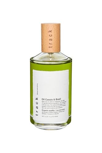 【公式】 track オイル Cassis＆Basil 90ml カシス & バジル プッシュタイプ ヘアオイル ボディオイルJu