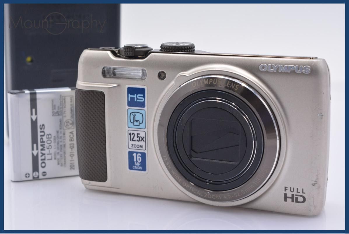 【動作保証】 オリンパス Olympus SH-21 12.5x バッテリー、充電器付属 同梱無料 #yk8746