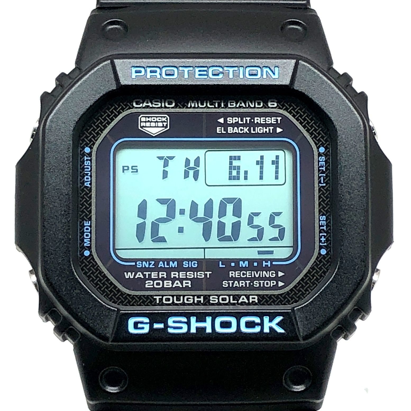 G-SHOCK ジーショック GW-M5610BA-1 ブラック×ブルーシリーズ 電波