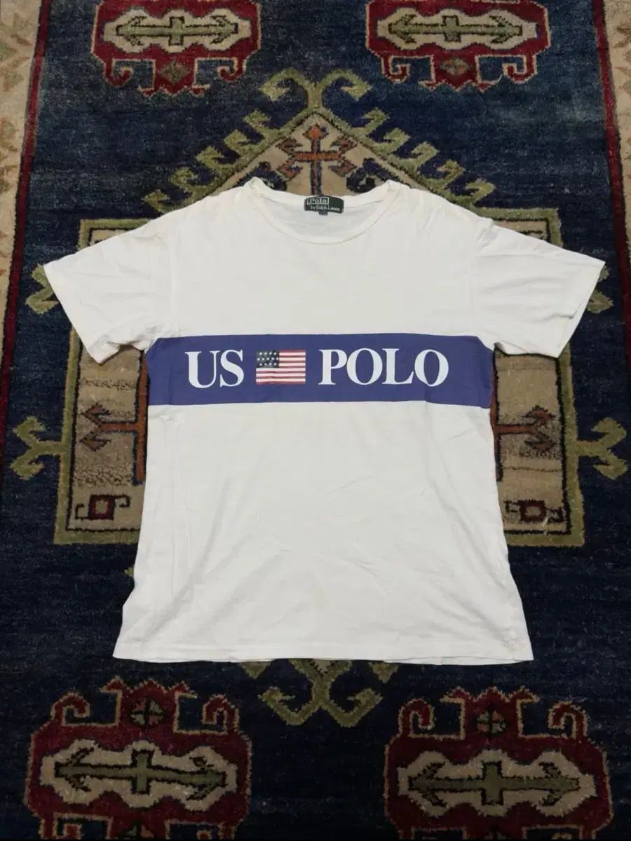 20s ポロラルフローレン US Flag T-shirt