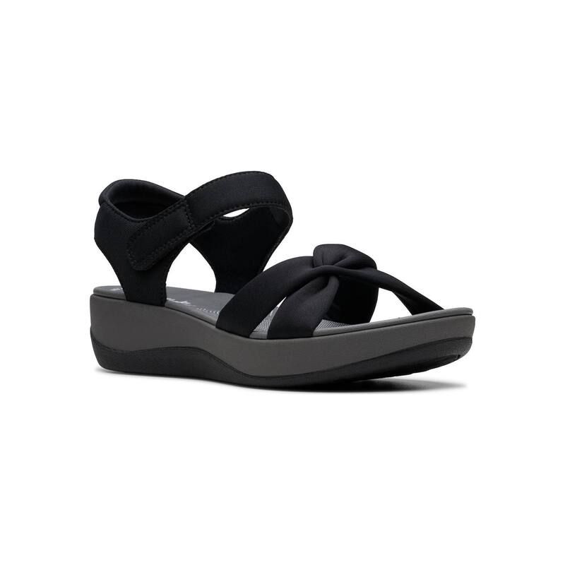 クラークス レディース シューズ サンダル Clarks Cloudsteppers Arla Daisy Womenslide Sandals Black ブラック