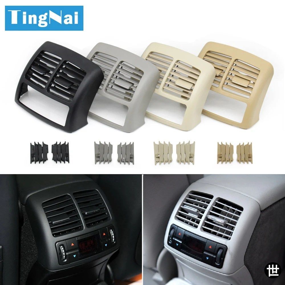 メルセデスベンツ Eクラス 2003-2008 E200 E230 E260 E2800 E350 用 W211 車用リアエアコングリルカバーパネル