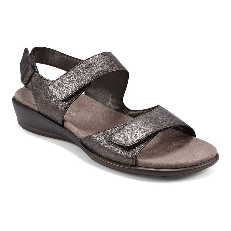 イージースピリット レディース シューズ サンダル Easy Spirit Hartwell Womensandals Pewter ピューター