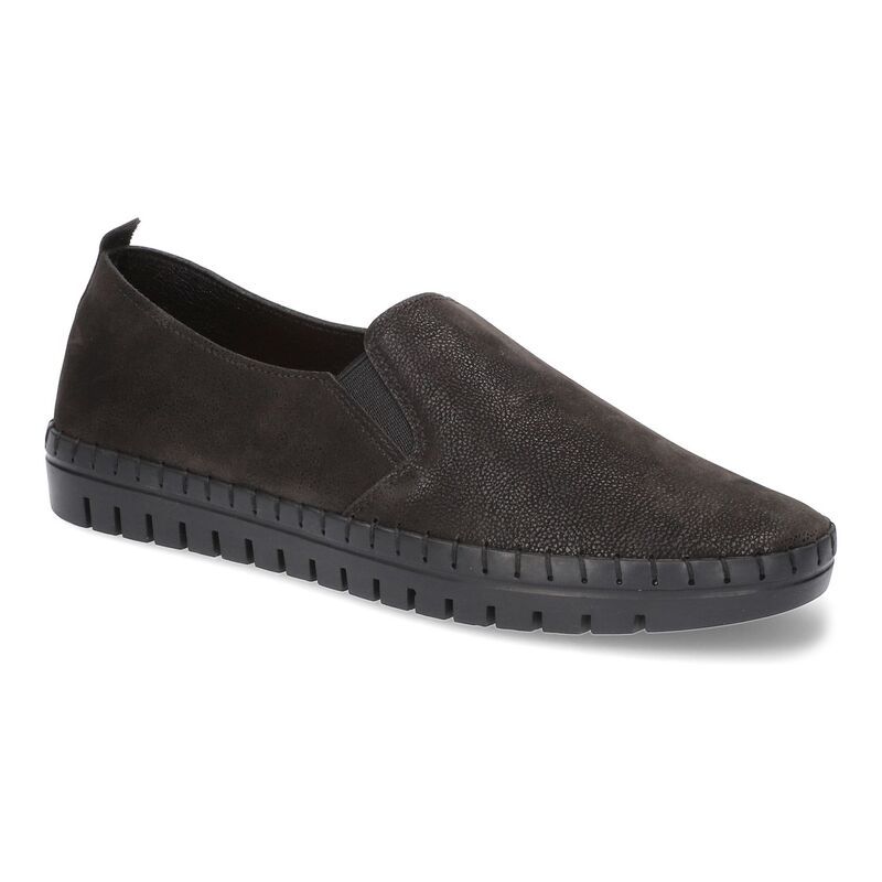 イージーストリート レディース シューズ サンダル スニーカー Easy Street Fresh WomenslipOn Sneakers Black Matte ブラック
