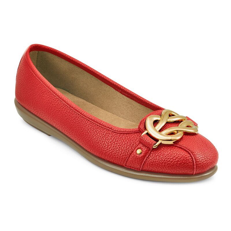 エアロソールズ レディース シューズ サンダル Aerosoles Big Bet Womens Flats Red レッド