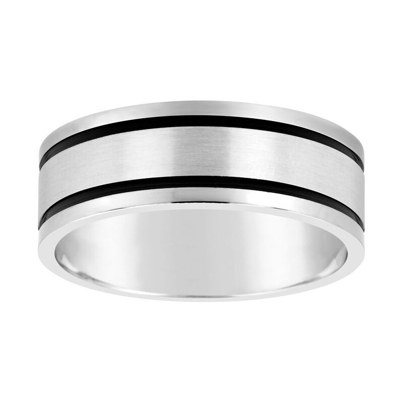 アンブランデッド メンズ アクセサリー リング Tシャツ Unbranded Stainlessteel 8 mmens Wedding Band Stainless