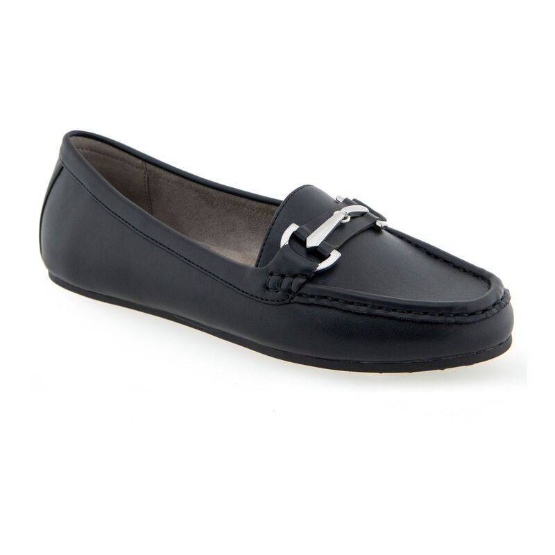 エアロソールズ レディース シューズ スリッポン・ローファー A2 by Aerosoles Day Drive Womens Moccasin Flats Black ブラック