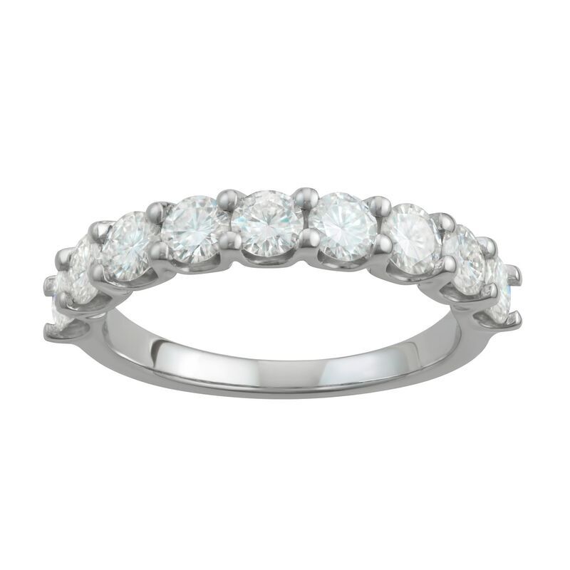 チャールズ アンド コルバード レディース アクセサリー リング Charles Colvard 14k White Gold 1 38 CaratW LabCreated Moissanite An