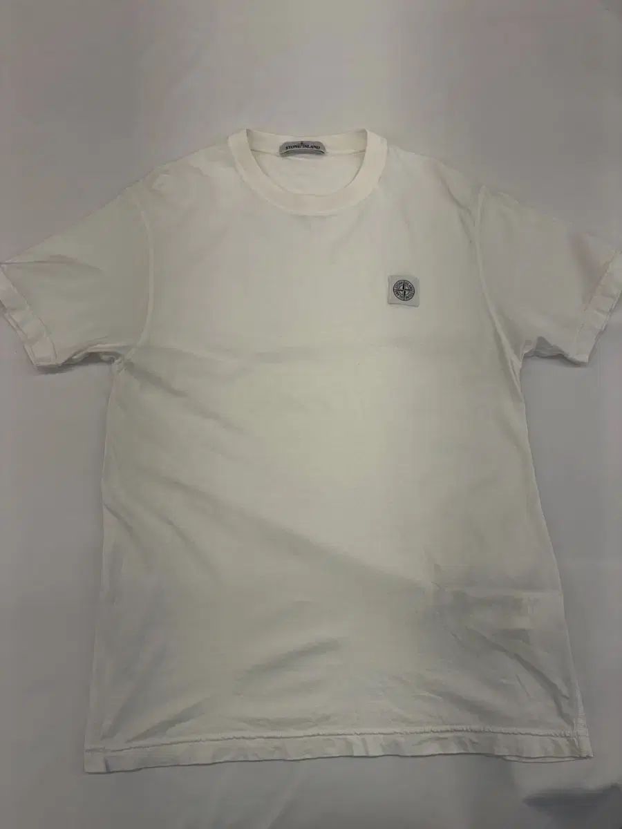 L STONE ISLAND ストーンアイランド 半袖 Tシャツ 白