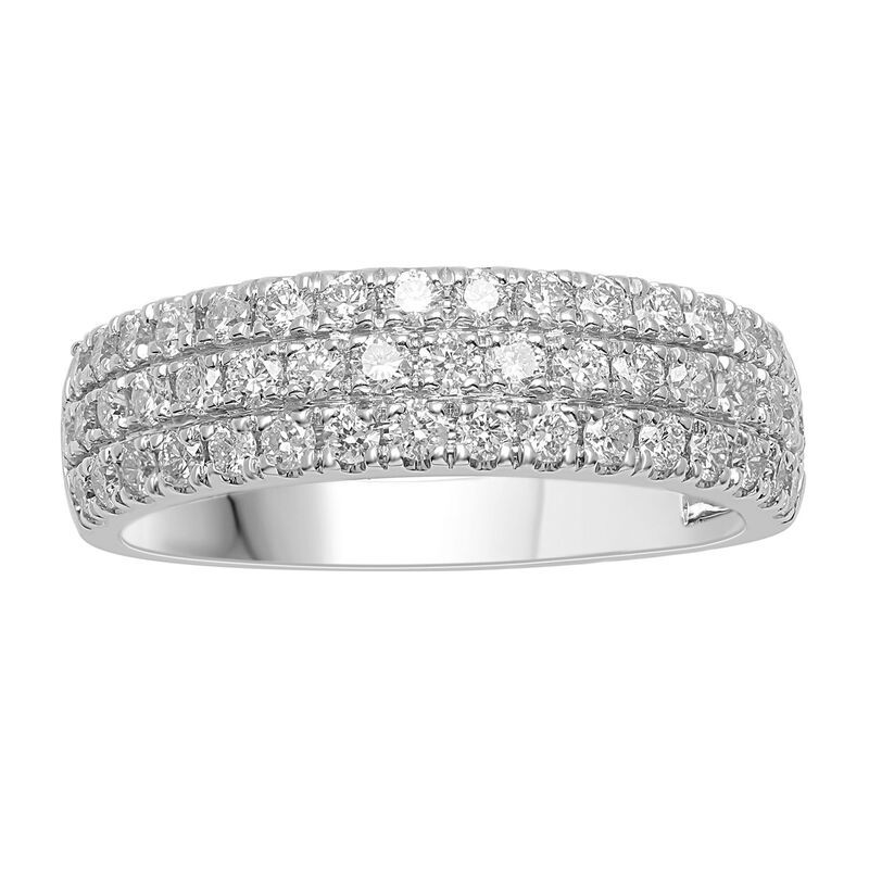 アンブランデッド レディース アクセサリー リング Unbranded Platinum 1 CaratW Diamond 3Row Anniversary Band Platinum 750,320円