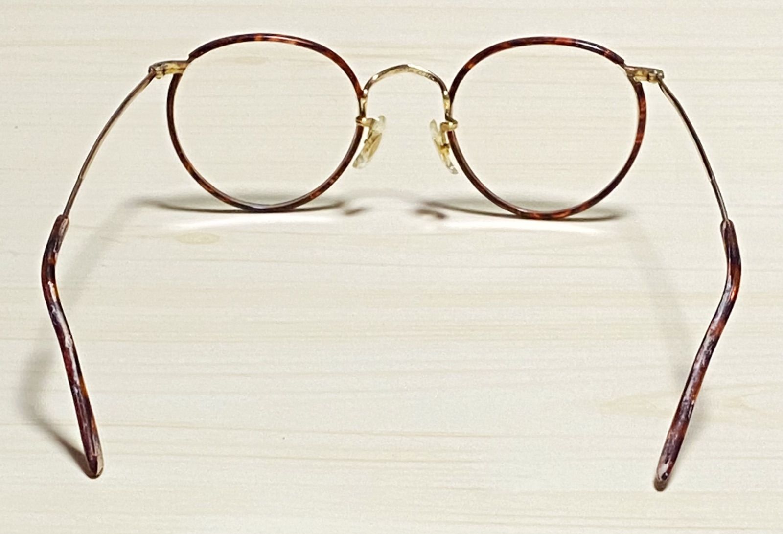 管理No.1079 0 SAVILE ROW眼鏡フレーム 14KTRG コンビネーション