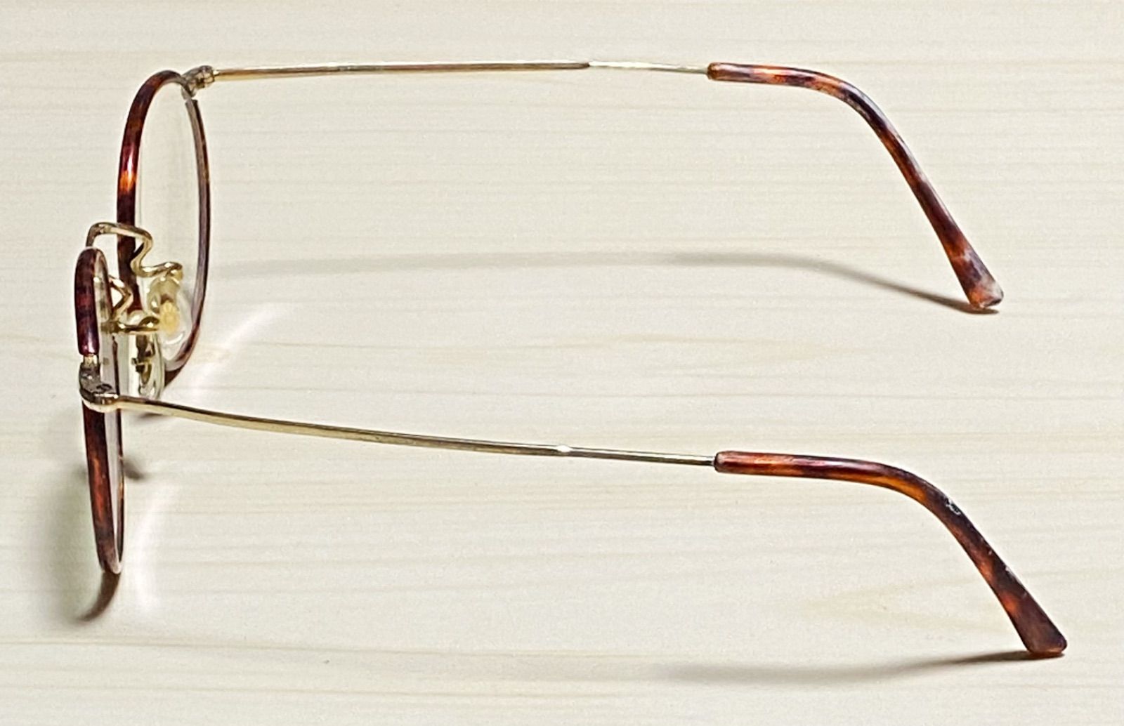 管理No.1079 0 SAVILE ROW眼鏡フレーム 14KTRG コンビネーション