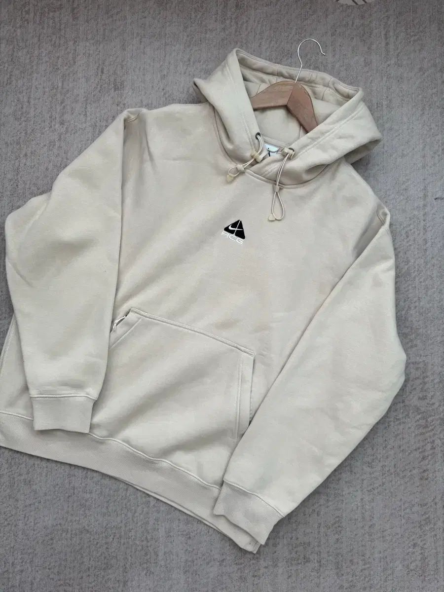 NIKE ACG サーマフィット フーディ Tシャツ ベージュ XL