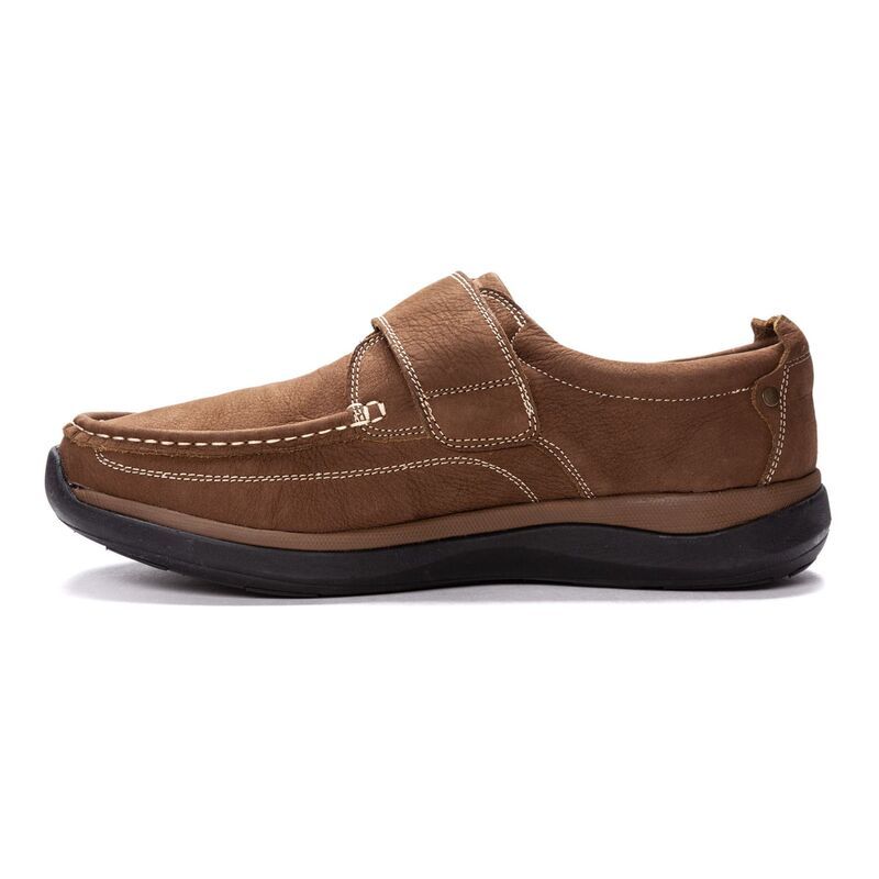 プロペット メンズ シューズ スリッポン・ローファー レザー Propet Porter Mens Leather Loafer Shoes Timber プロペット メンズ シューズ スリッポン・ローファー レザー Propet Porter Mens Leather Loafer Shoes Timber
