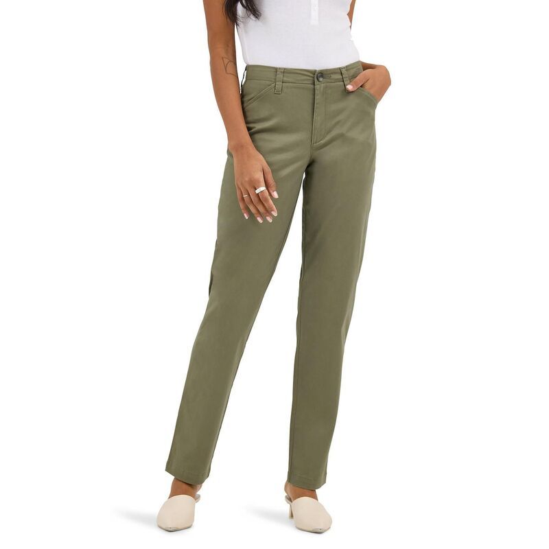 リー レディース ボトムス カジュアルパンツ Womens Lee Legendary Chino Pants Mercantile Green グリーン
