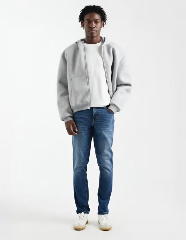 エイソス メンズ ボトムス デニムパンツ ジーンズ ASOS DESIGN stretch slim jeans in dark wash Dark wash blue ブルー