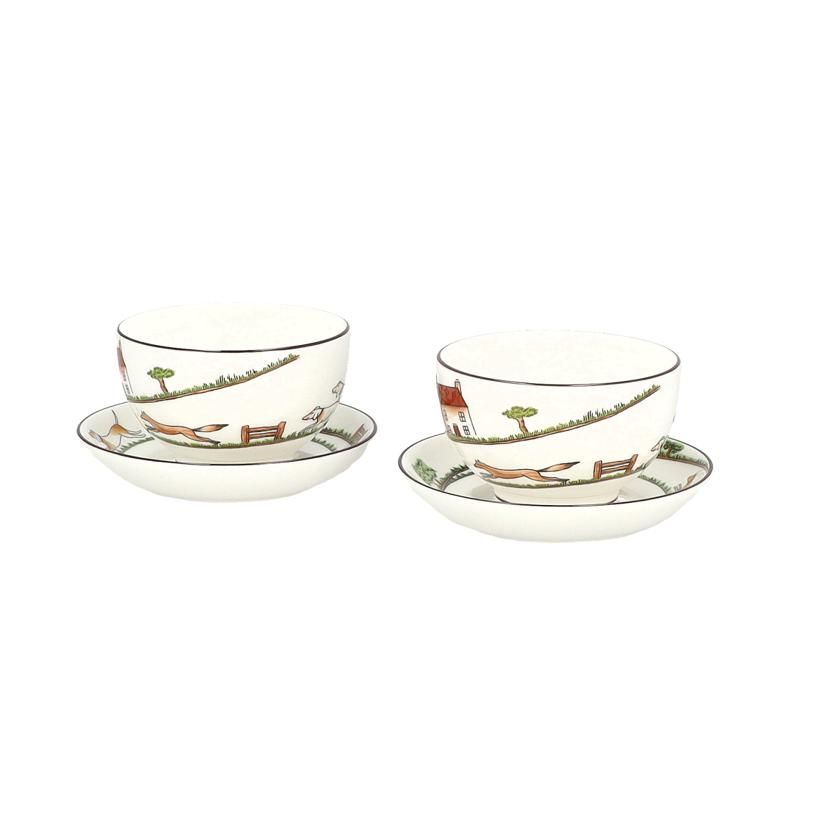 WEDGWOOD ハンティングシーン/ジャパニーズティーカップ＆ソーサー