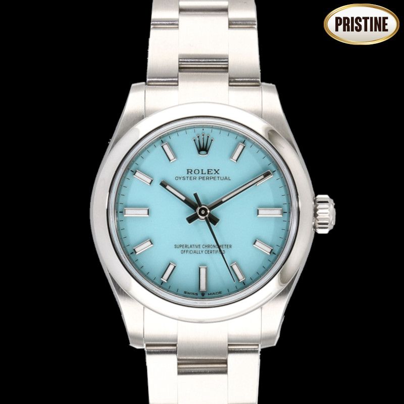 ROLEX オイスターパーペチュアル31・ターコイズブルー/ランダム番 277200 SAランク 24