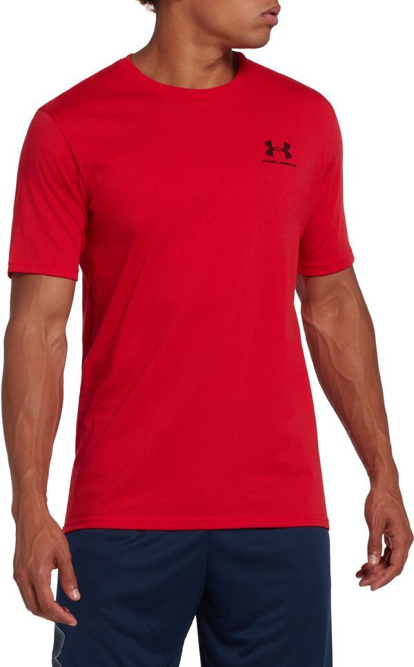 アンダーアーマー メンズ トップス シャツ スポーツスタイル グラフィック Under Armour Mensportstyleft Chest Graphic TShirt Red レッド