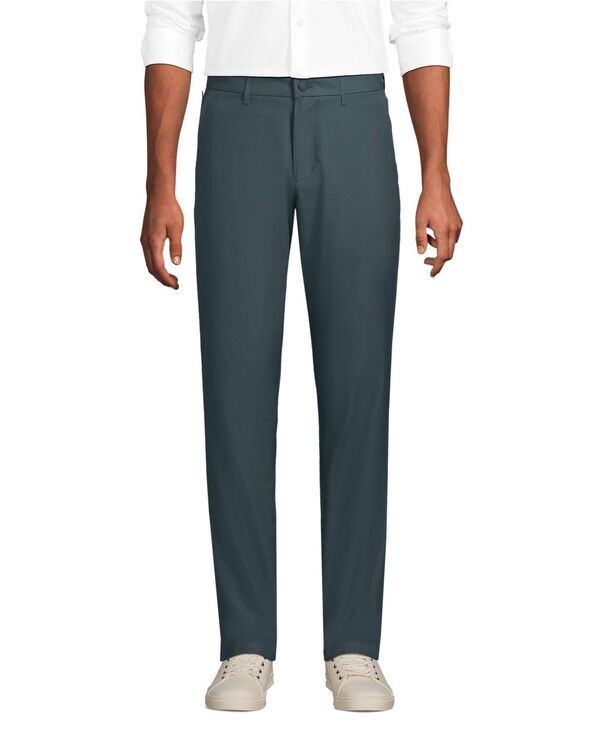 ランズエンド メンズ ボトムス カジュアルパンツ スリムフィット Lands End Menslim Fit Performance Pant Weathervane