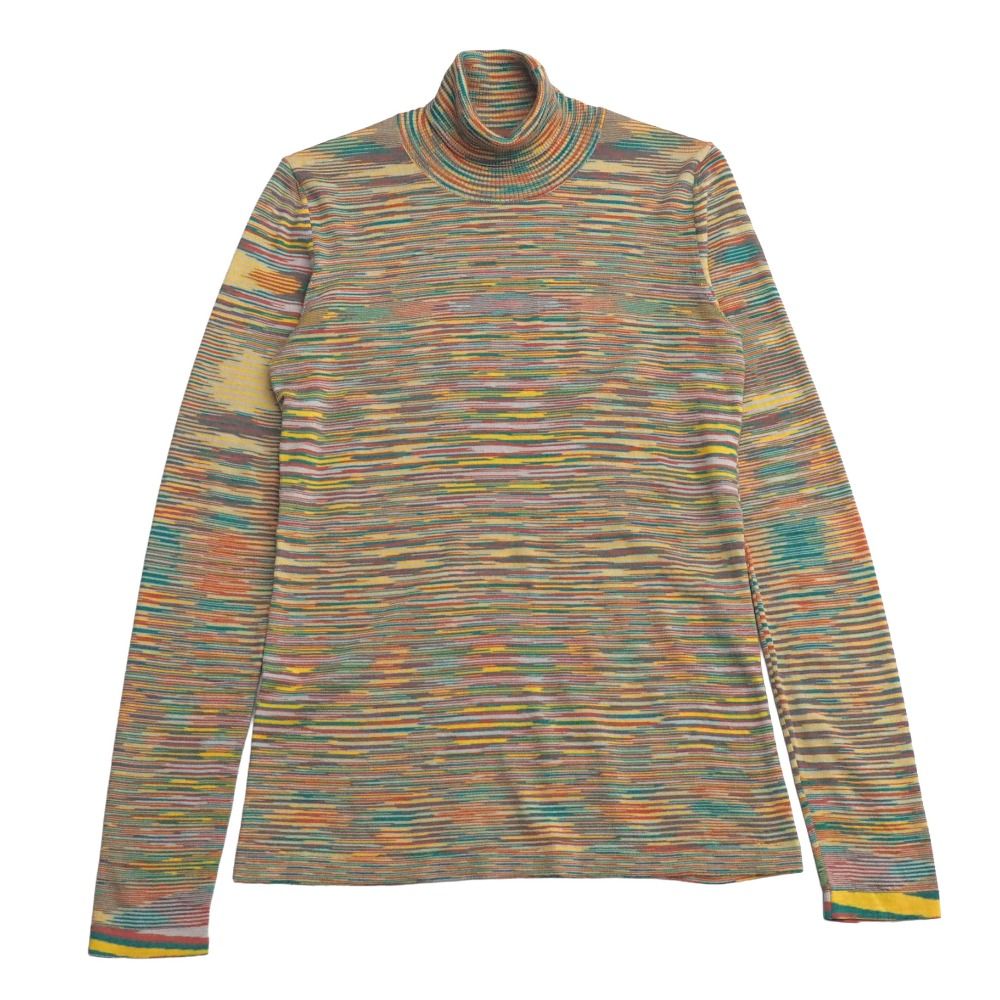 ■美品■Missoni ミッソーニ セーター サイズ42 タートルネック ニット イタリア製 ブランド古着【中古】20260612/RA9788