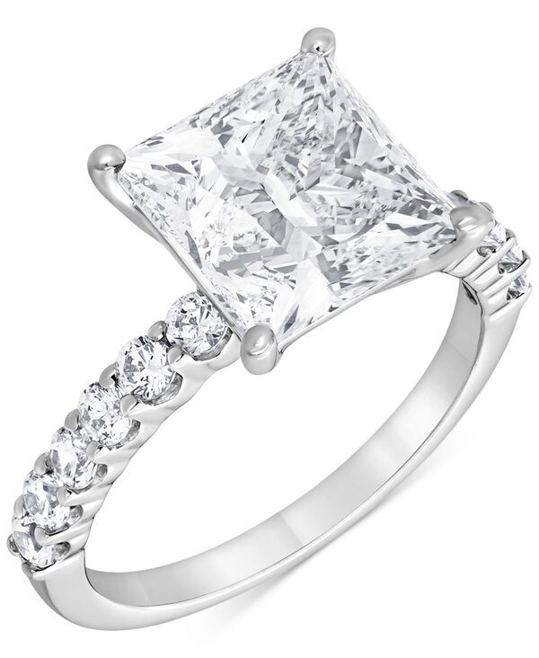 バッジェリーミシュカ レディース アクセサリー リング Badgley Mischka IGI Certified Lab Grown Diamond PrincessCut Engagement R
