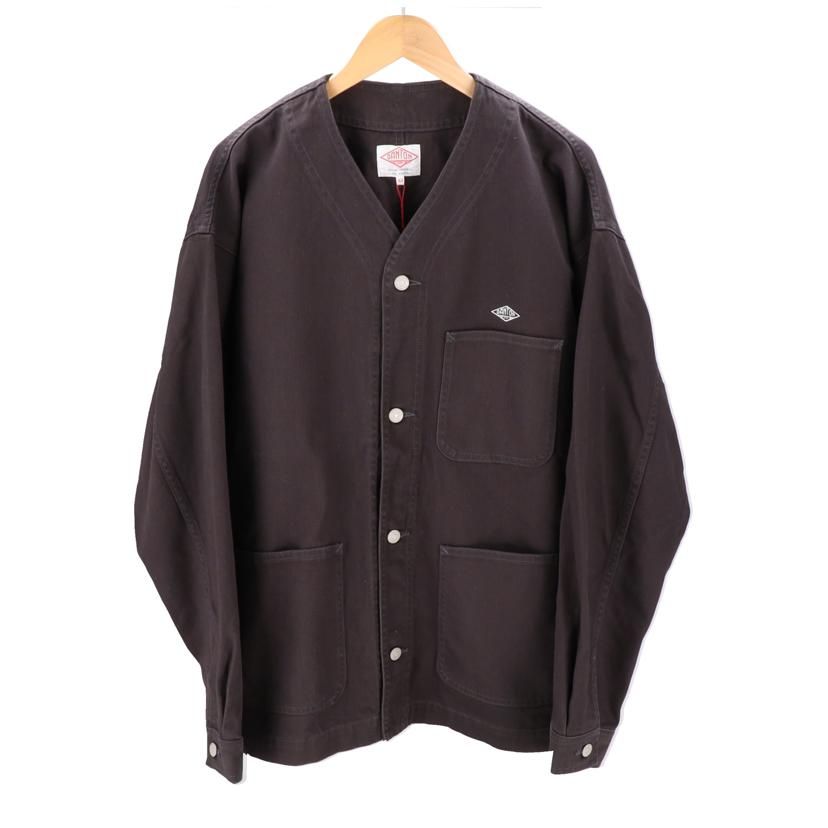 DANTON コットンカツラギ カラーレスジャケット DT-A0671 SFK Sランク