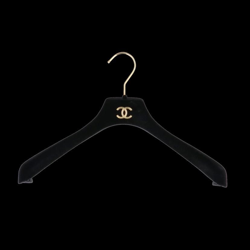 CHANEL ハンガー ココボタン CHANEL CHANEL/ツィードジャケット/ココマークボタン/ハンガー付き AB
