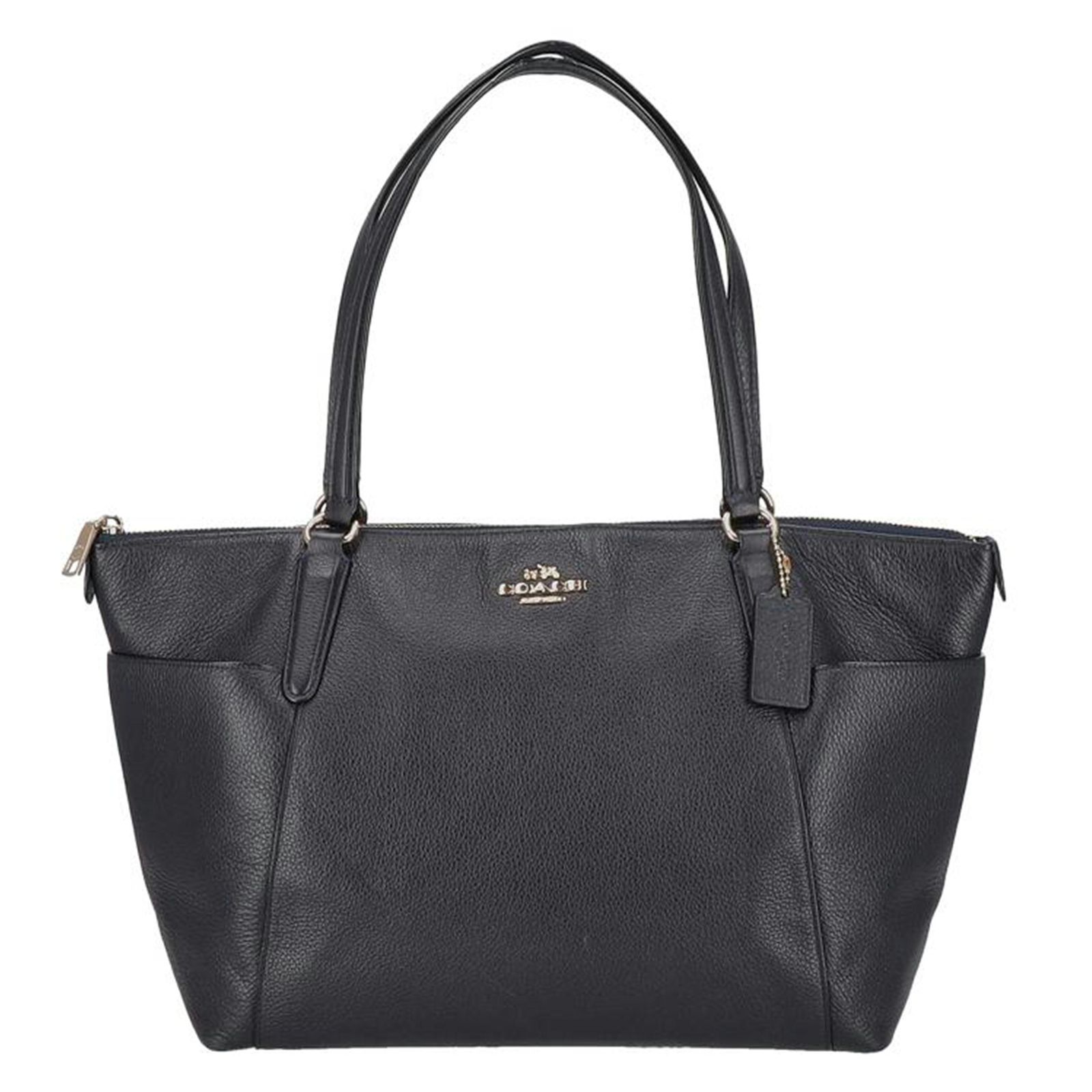 バッグ COACH レザートートバッグ/ネイビー F37216 ABランク 18