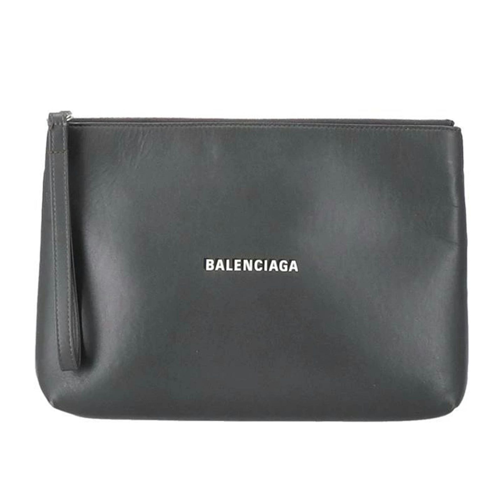 バレンシアガ クラッチバッグ BALENCIAGA エブリデイ レザー A4 黒