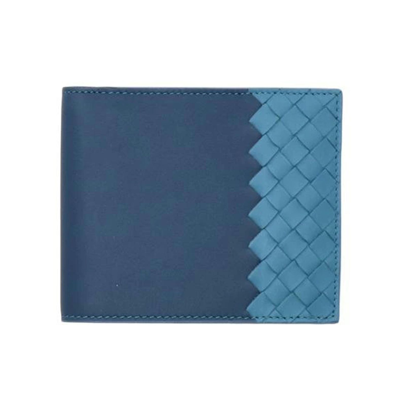 BOTTEGA VENETA イントレチャート/バイカラー二つ折り財布/カード・札入れ SAランク 18