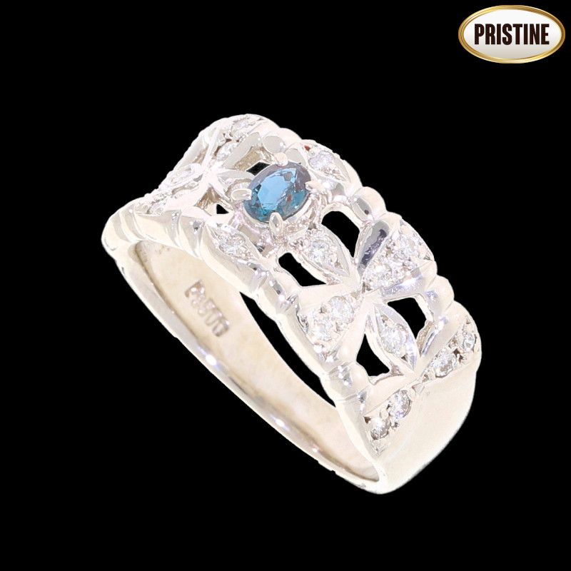 PT900アレキダイヤリング0．17/D0．27ct 8．5g Aランク 75