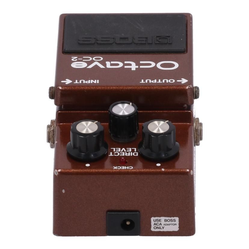 【1993年製】BOSS OC-2 Octave 台湾製 黒ラベル（ACA仕様） 楽器・機材 【1993年製】BOSS OC-2 Octave 台湾製 黒ラベル（ACA仕様）