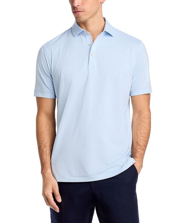 ピーター・ミラー レディース トップス ポロシャツ Peter Millar Merion Performance Polo Shirt Stream Blue ブルー