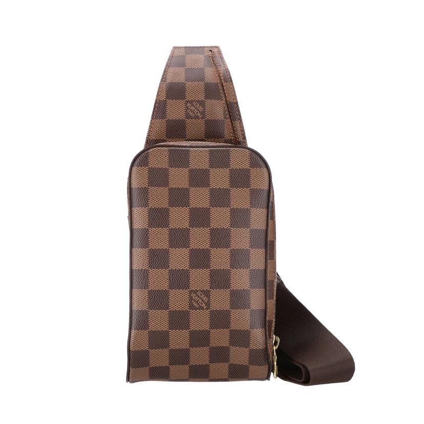 LOUIS VUITTON ジェロニモス/ダミエ/エベヌ N51994 Aランク 78