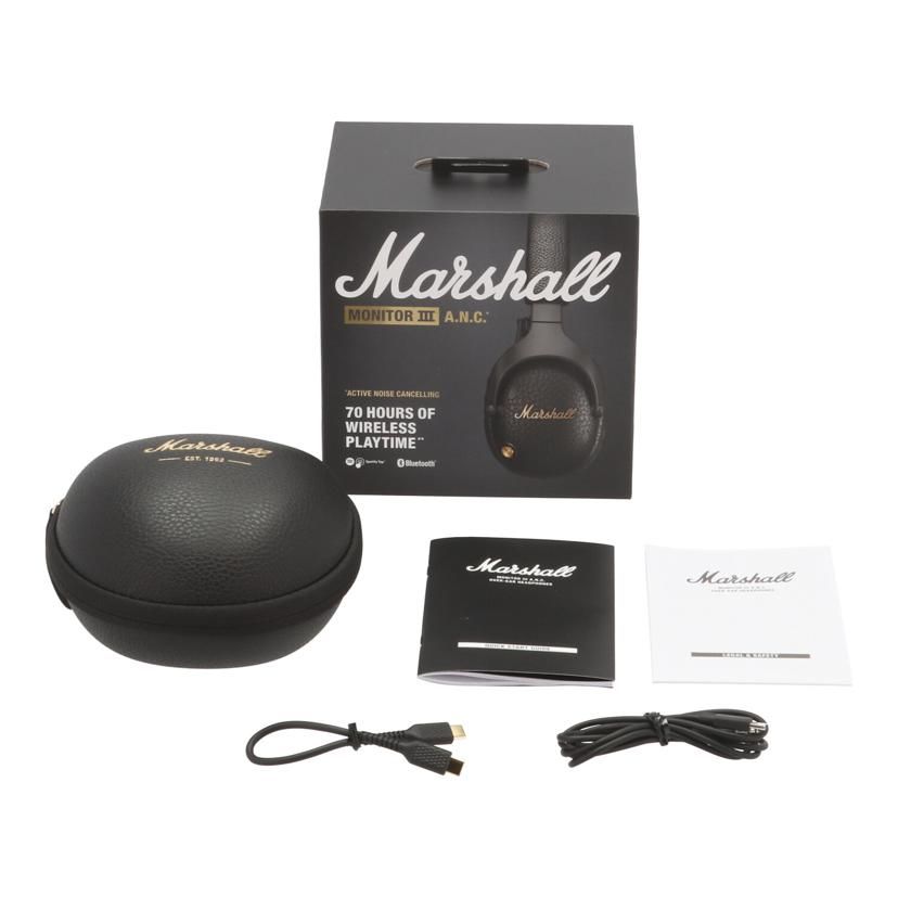 Marshall ワイヤレスヘッドホン MONITOR III A.N.C. ABランク 62
