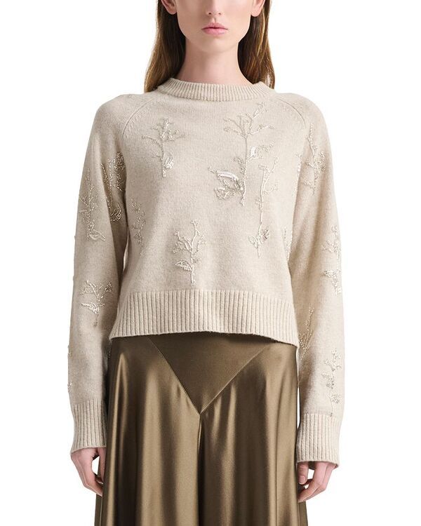 アルチュザラ レディース アウター ニット・セーター ウール Altuzarra Paulie Wool Sweater Ivory アイボリー