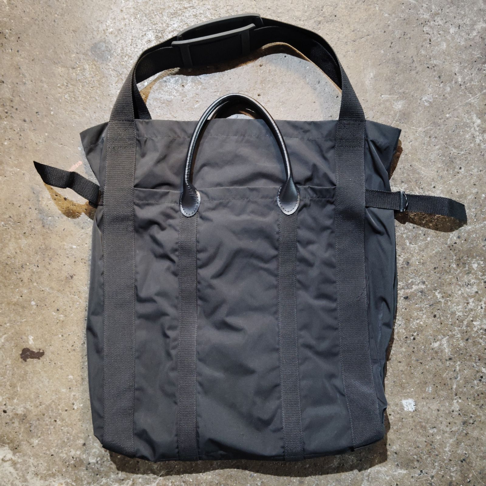 KISHIDAMIKI dig log 2way bag キシダミキ oversized オーバーサイズ 