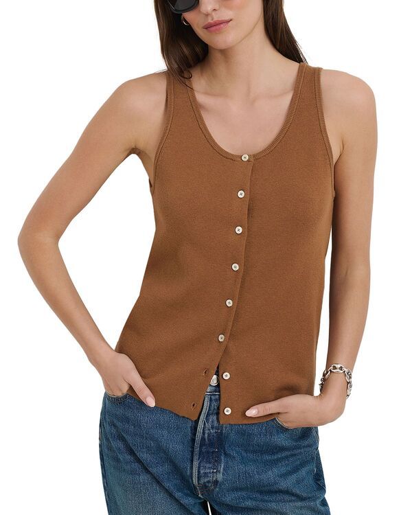 アレックスミル レディース アウター ベスト Alex Millouisa Vest Mochaccino
