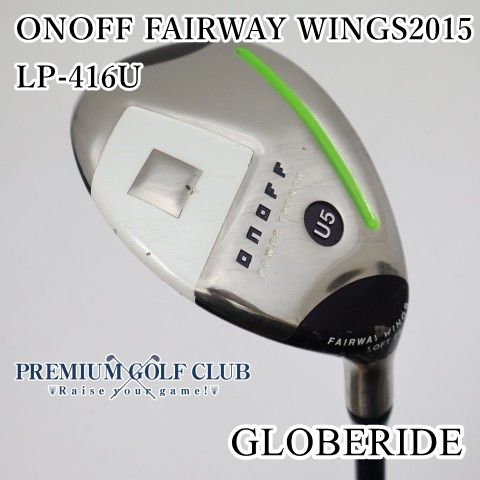 【中古】[B-ランク] レディースユーティリティ グローブライド(ダイワ) オノフフェアウェイウイングス ONOFF FAIRWAY WINGS2015　LP-416U(L) U5(24度)　[2955]