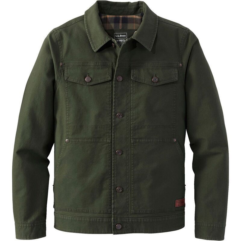 エルエルビーン メンズ アウター ジャケット・ブルゾン LLBeanFlex Utility Truckeregular Jacket Mens Deep Loden