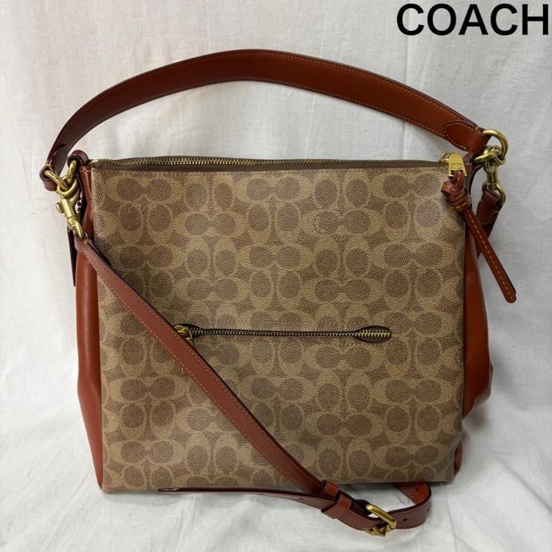 コーチ ショルダーバッグ ハンド 2WAY シグネチャー B2122-597 レディース - ISItems【USED】【古着】【中古】50161005