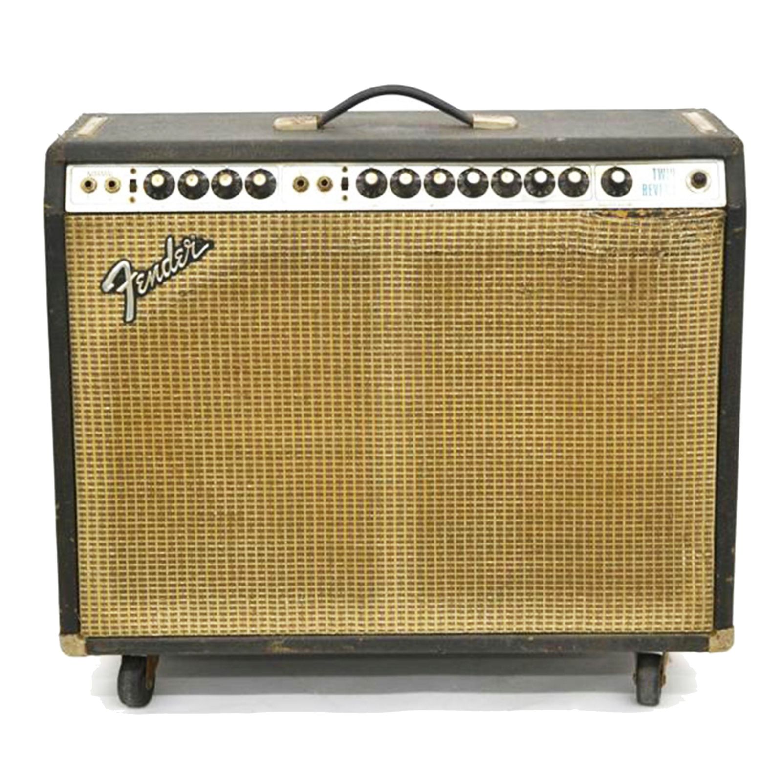 fender ギターアンプ ビンテージ twin reverb silver face 銀ﾊﾟﾈ Bランク 75